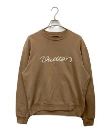 LOUIS VUITTON（ルイ ヴィトン）の古着「Logo Embroidery Sweatshirt」｜ブラウン