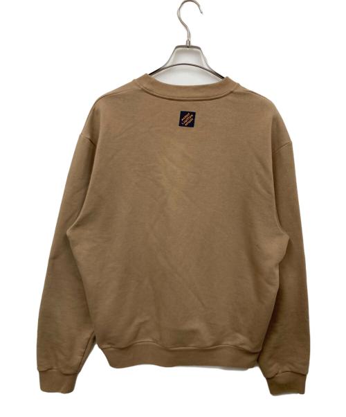 LOUIS VUITTON（ルイ ヴィトン）LOUIS VUITTON (ルイ ヴィトン) Logo Embroidery Sweatshirt ブラウン サイズ:Ｌの古着・服飾アイテム