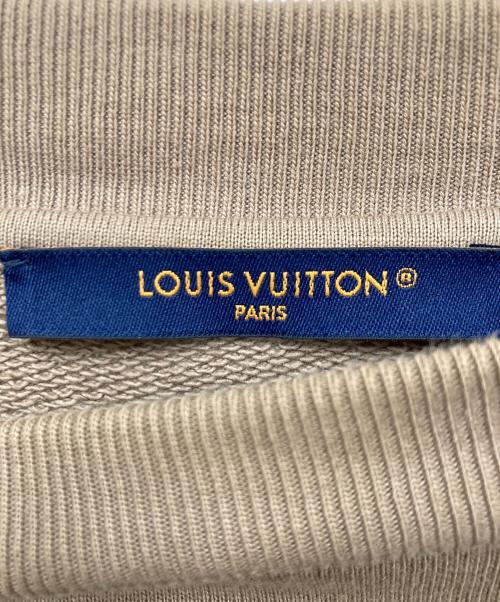 LOUIS VUITTON（ルイ ヴィトン）LOUIS VUITTON (ルイ ヴィトン) Logo Embroidery Sweatshirt ブラウン サイズ:Ｌの古着・服飾アイテム