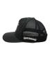 NEW VINTAGE (ニュービンテージ) NV CROSS LEATHER MESH CAP ブラック：8000円