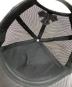 中古・古着 NEW VINTAGE (ニュービンテージ) NV CROSS LEATHER MESH CAP ブラック：8000円