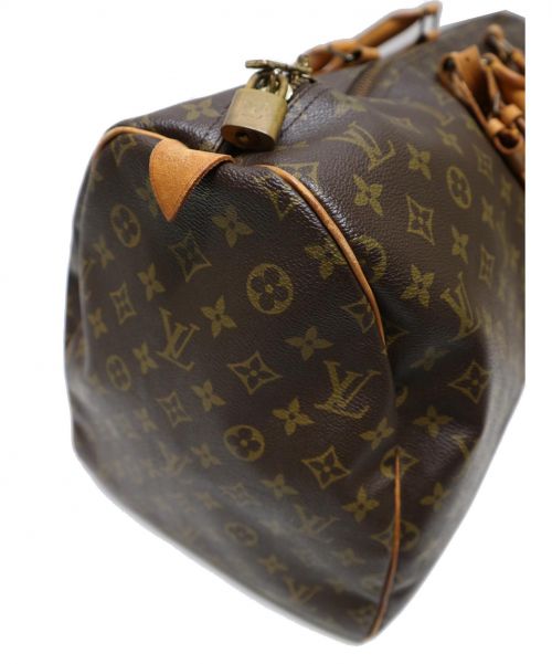 LOUIS VUITTON（ルイ ヴィトン）LOUIS VUITTON (ルイヴィトン) キーポル55 ブラウン サイズ:55 モノグラム M41424 8904 カデナ付　キーポル55の古着・服飾アイテム
