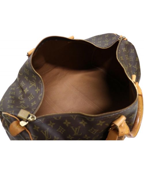 LOUIS VUITTON（ルイ ヴィトン）LOUIS VUITTON (ルイヴィトン) キーポル55 ブラウン サイズ:55 モノグラム M41424 8904 カデナ付　キーポル55の古着・服飾アイテム