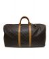 LOUIS VUITTON (ルイヴィトン) キーポル55 ブラウン サイズ:55 モノグラム M41424 8904 カデナ付　キーポル55：39800円