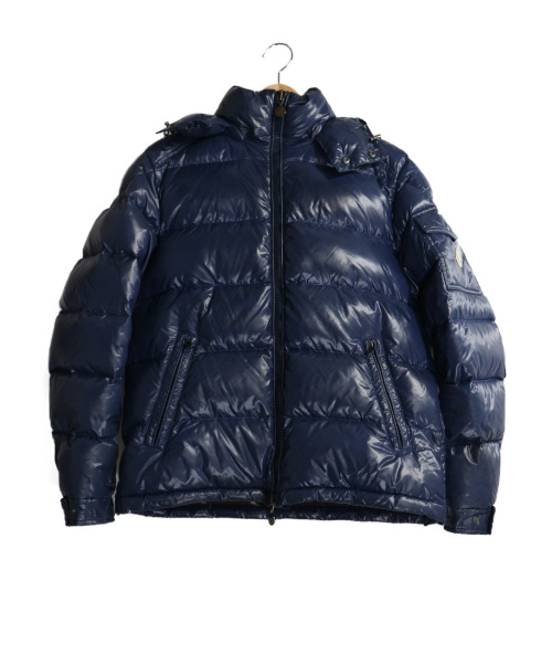 MONCLER（モンクレール）MONCLER (モンクレール) ダウンジャケット ブルー サイズ:1の古着・服飾アイテム