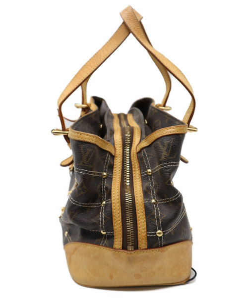 LOUIS VUITTON（ルイ ヴィトン）LOUIS VUITTON (ルイヴィトン) モノグラムリヴェット/トートバッグ ブラウン モノグラム M40140 AR0077の古着・服飾アイテム