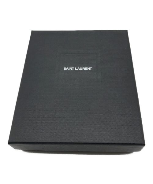 Saint Laurent Paris（サンローランパリ）Saint Laurent Paris (サンローランパリ) カードケース ブラックの古着・服飾アイテム