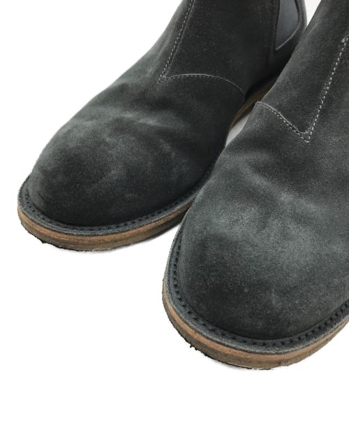 BOTTEGA VENETA（ボッテガベネタ）BOTTEGA VENETA (ボッテガベネタ) スウェードサイドゴアブーツ グレー サイズ:44の古着・服飾アイテム