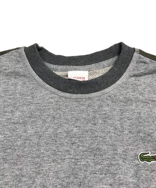 LACOSTE LIVE（ラコステライブ）LACOSTE LIVE (ラコステライブ) 切替スウェット マルチカラー サイズ:Mの古着・服飾アイテム