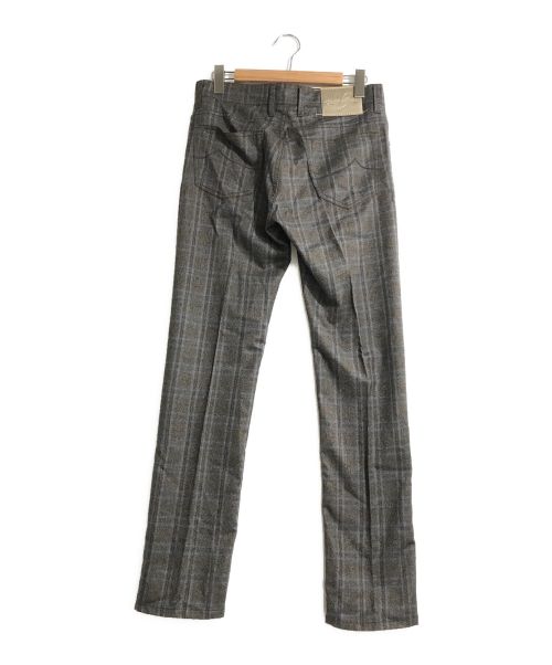 JACOB COHEN（ヤコブコーエン）JACOB COHEN (ヤコブコーエン) 5ポケットスリムウールパンツ グレー サイズ:78.5cm (W31)の古着・服飾アイテム