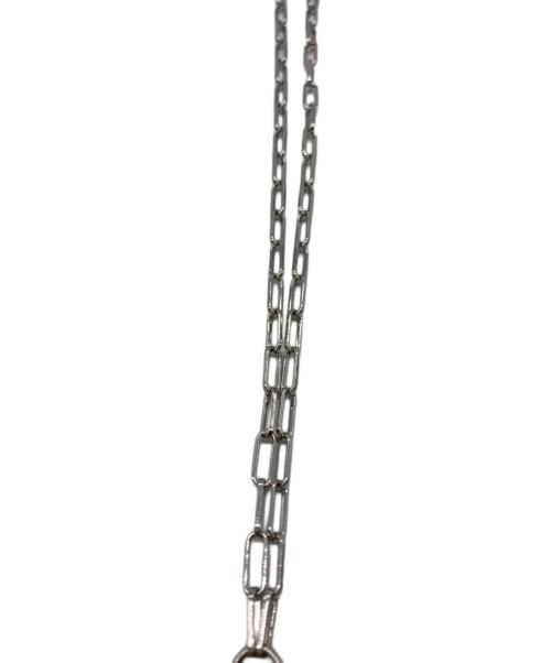 Navajo（ナバホ）NAVAJO (ナバホ) ｲﾝﾃﾞｨｱﾝｼﾞｭｴﾘｰ (インディアンジュエリー) L.TAHE作/オーバーレイプレートネックレスの古着・服飾アイテム