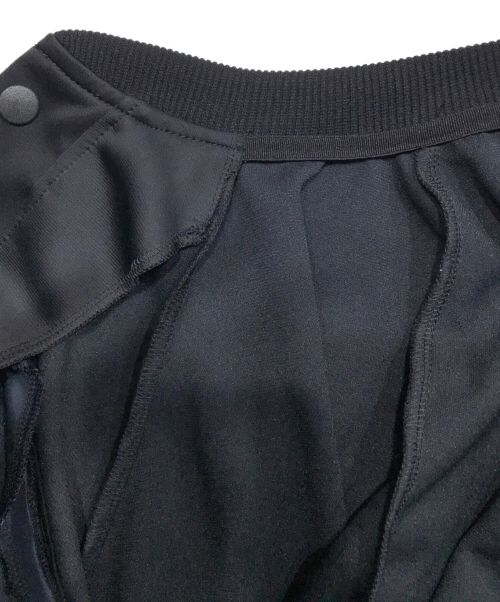 UN3D.（アンスリード）UN3D. (アンスリード) MA-1 JERSEY BZ　MA-1ジャージーブルゾン ブラック サイズ:38の古着・服飾アイテム