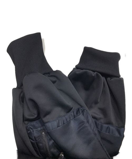 UN3D.（アンスリード）UN3D. (アンスリード) MA-1 JERSEY BZ　MA-1ジャージーブルゾン ブラック サイズ:38の古着・服飾アイテム