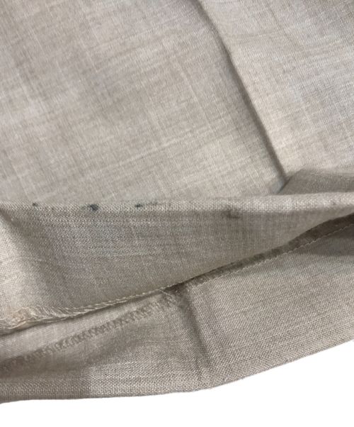 Spick and Span（スピック＆スパン）Spick and Span (スピックアンドスパン) ダブルクロスタックカフドパンツ ベージュ サイズ:36の古着・服飾アイテム