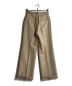 Spick and Span (スピックアンドスパン) ダブルクロスタックカフドパンツ ベージュ サイズ:36：1500円
