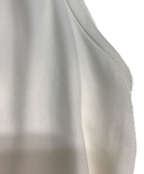 'S Max Mara（エスマックスマーラ）'S Max Mara (エスマックスマーラ) ノースリーブブラウス ホワイト サイズ:44の古着・服飾アイテム