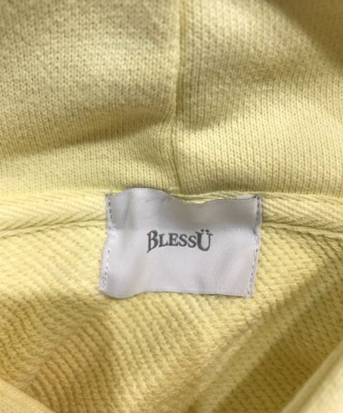 BLESS U（ブレスユー）BLESS U (ブレスユー) プルオーバーパーカー イエロー サイズ:Mの古着・服飾アイテム