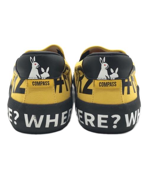 FR2（エフアールツー）FR2 (エフアールツー) COMPASS スリッポン イエロー サイズ:27cmの古着・服飾アイテム