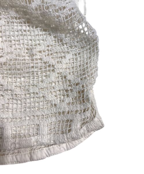 Louren（ローレン）Louren (ローレン) ノースリーブブラウス ホワイト サイズ:FREEの古着・服飾アイテム