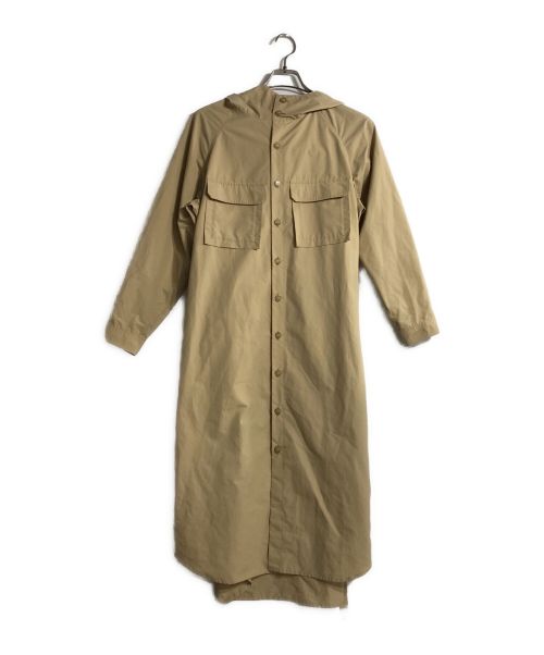 Traditional Weatherwear（トラディショナルウェザーウェア）Traditional Weatherwear (トラディショナルウェザーウェア) フードロングコート ベージュ サイズ:30の古着・服飾アイテム