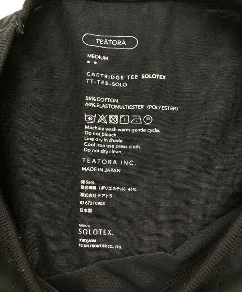 teatora（テアトラ）TEATORA (テアトラ) Tシャツ ブラック サイズ:Mの古着・服飾アイテム