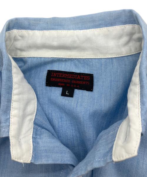 Engineered Garments（エンジニアド ガーメンツ）Engineered Garments (エンジニアードガーメンツ) シャツ ブルー サイズ:Lの古着・服飾アイテム
