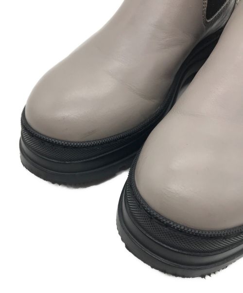 SUNNY PELLICO（サニーペリコー）SUNNY PELLICO (サニーペリコー) サイドゴアブーツ グレー サイズ:38の古着・服飾アイテム