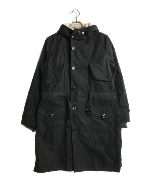 Schott（ショット）Schott (ショット) ライナー付モッズコート ブラック サイズ:Sの古着・服飾アイテム