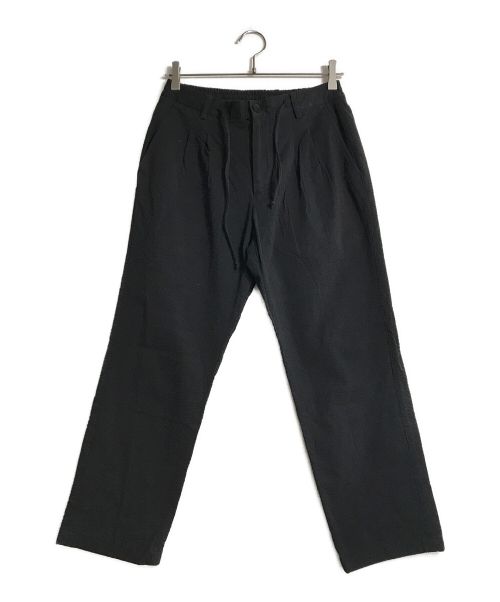 giannetto（ジャンネット）giannetto (ジャンネット) ストレッチ シアサッカー セットアップ ブラック サイズ:46の古着・服飾アイテム