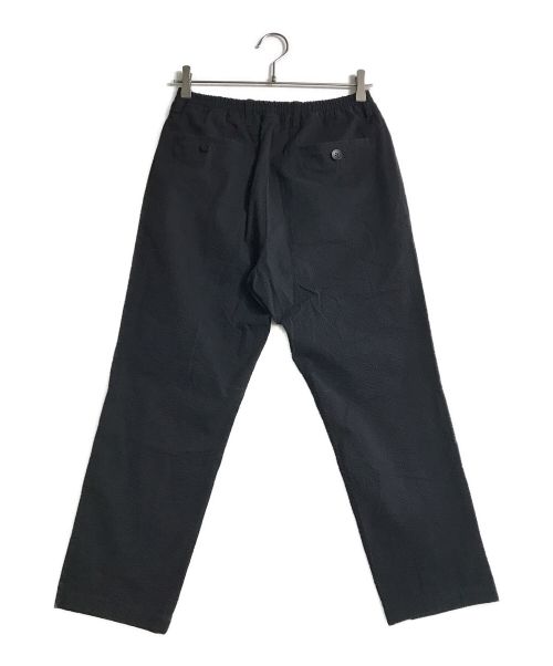 giannetto（ジャンネット）giannetto (ジャンネット) ストレッチ シアサッカー セットアップ ブラック サイズ:46の古着・服飾アイテム