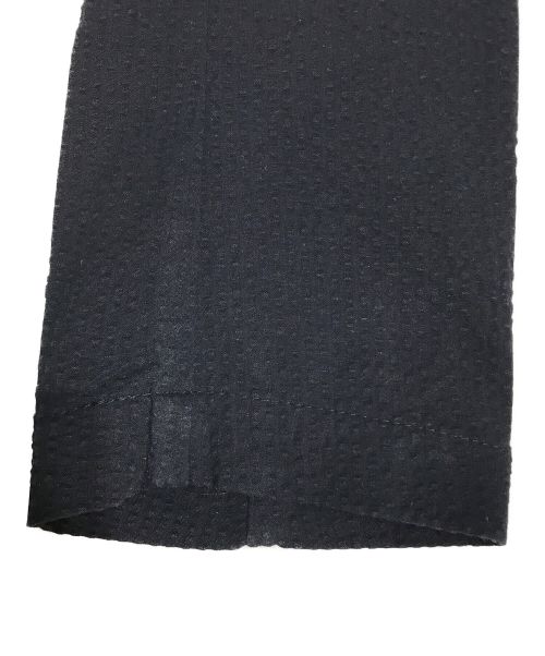 giannetto（ジャンネット）giannetto (ジャンネット) ストレッチ シアサッカー セットアップ ブラック サイズ:46の古着・服飾アイテム