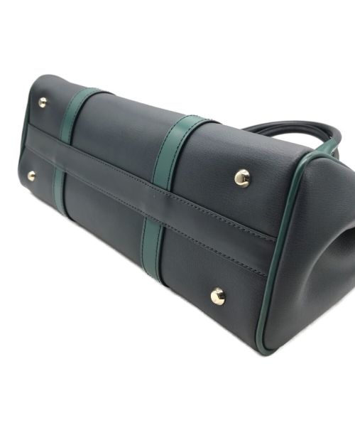 PAUL SMITH（ポールスミス）Paul Smith (ポールスミス) 2WAYショルダーバッグ グリーン×ネイビーの古着・服飾アイテム