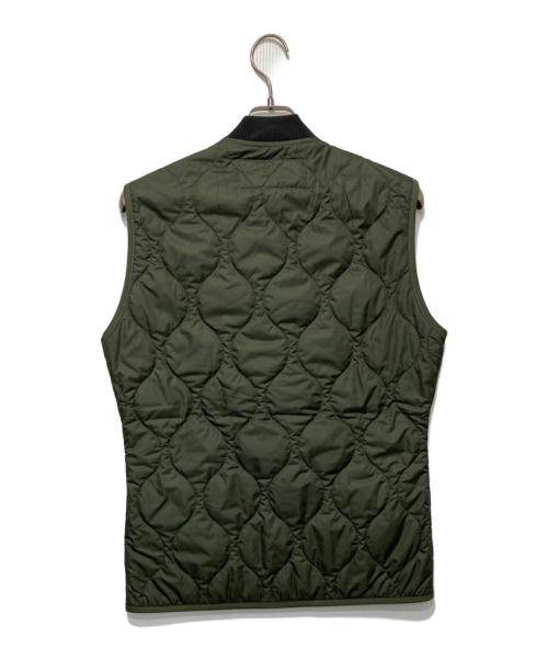 HYDROGEN（ハイドロゲン）HYDROGEN (ハイドロゲン) キルティングベスト カーキ サイズ:Sの古着・服飾アイテム