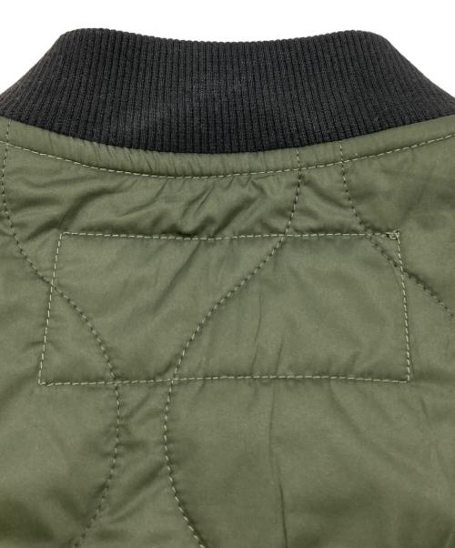 HYDROGEN（ハイドロゲン）HYDROGEN (ハイドロゲン) キルティングベスト カーキ サイズ:Sの古着・服飾アイテム
