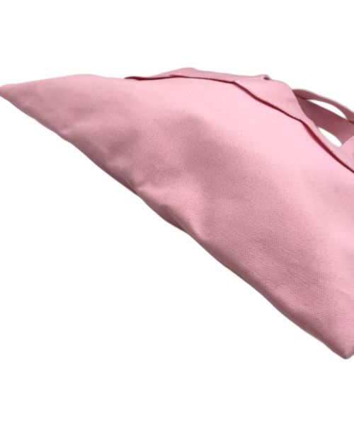 MARONENONFEE（マーロンエノンフィ）MARONENONFEE (マーロンエノンフィ) キャンバススカラップバッグカプリ ピンクの古着・服飾アイテム