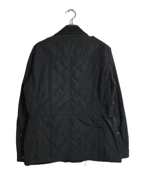 hackett london（ハケットロンドン）HACKETT LONDON (ハケットロンドン) 襟コーデュロィキルティングジャケット ネイビー サイズ:Lの古着・服飾アイテム