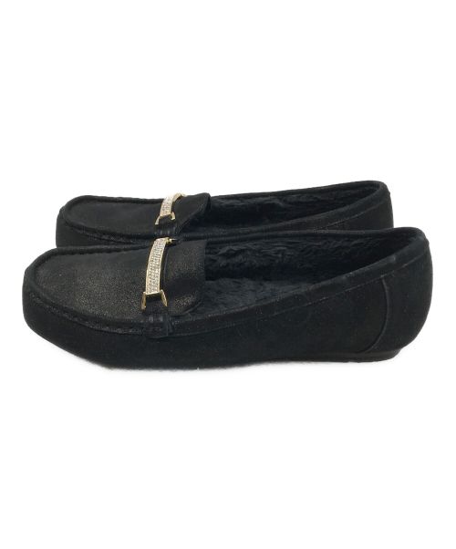 卑弥呼（ヒミコ）卑弥呼 (ヒミコ) ビットファーモカシン ブラック サイズ:24cmの古着・服飾アイテム