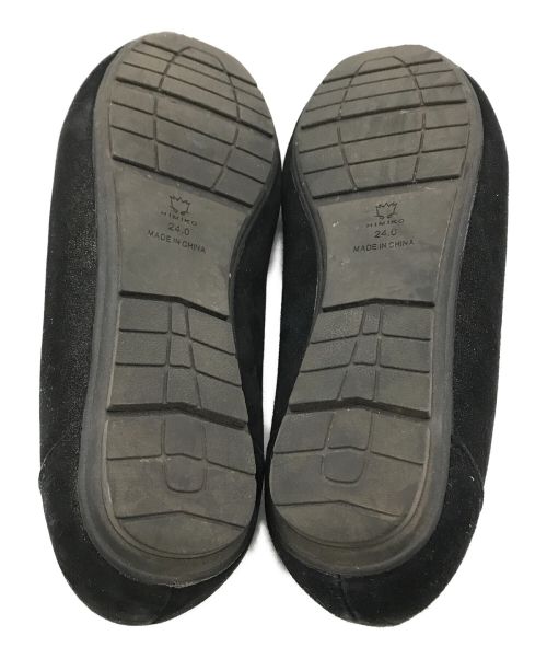 卑弥呼（ヒミコ）卑弥呼 (ヒミコ) ビットファーモカシン ブラック サイズ:24cmの古着・服飾アイテム