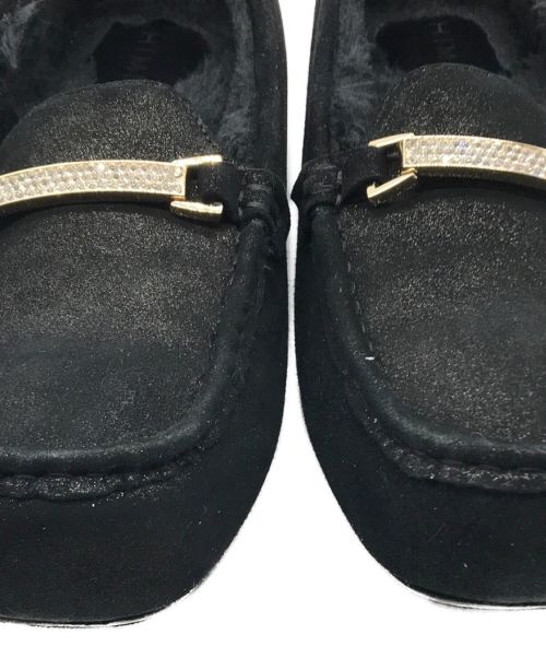 卑弥呼（ヒミコ）卑弥呼 (ヒミコ) ビットファーモカシン ブラック サイズ:24cmの古着・服飾アイテム