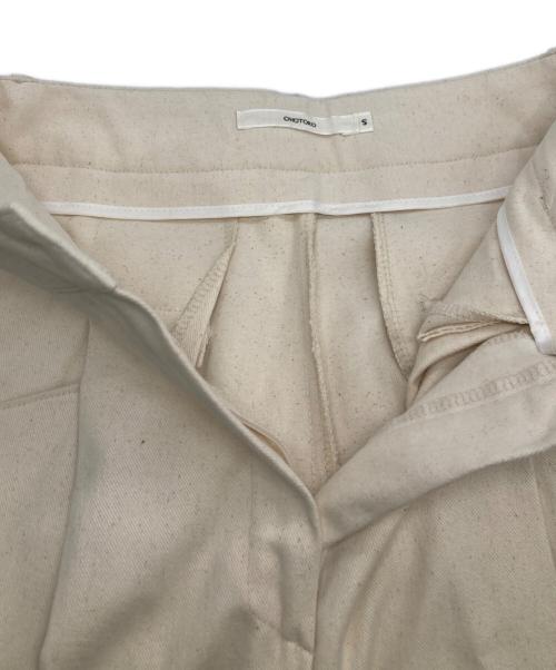 OHOTORO（オオトロ）OHOTORO (オオトロ) Brushed Horizon Pants アイボリー サイズ:Sの古着・服飾アイテム