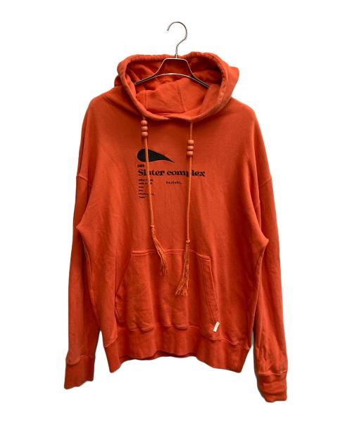 kenichi（ケンイチ）kenichi (ケンイチ) フーデッドパーカー オレンジ サイズ:Lの古着・服飾アイテム