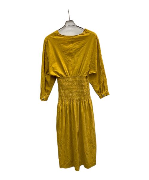 TELA（テラ）tela (テラ) コーデュロイワンピース イエロー サイズ:42の古着・服飾アイテム