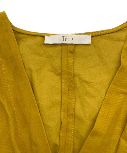 TELA（テラ）tela (テラ) コーデュロイワンピース イエロー サイズ:42の古着・服飾アイテム