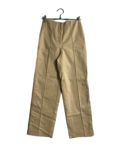 Mila Owen（ミラオーウェン）Mila Owen (ミラオーウェン) フレアタックスリーブジャケット×パンツ SET UP ベージュ サイズ:1の古着・服飾アイテム