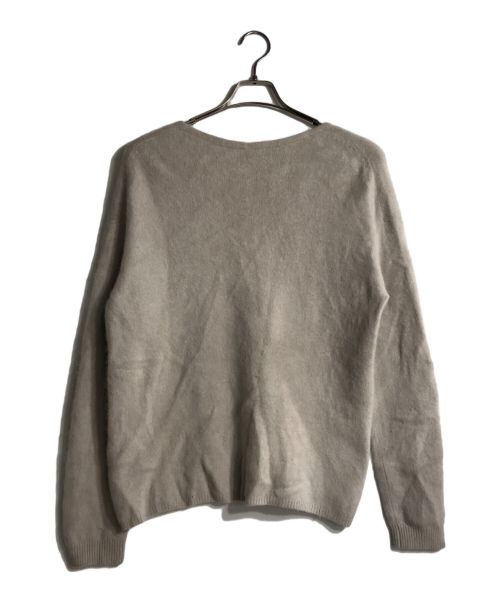Noble（ノーブル）Noble (ノーブル) ファーニットVネックプルオーバー グレー サイズ:下記参照の古着・服飾アイテム