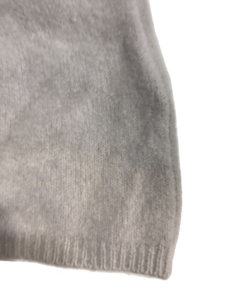 Noble（ノーブル）Noble (ノーブル) ファーニットVネックプルオーバー グレー サイズ:下記参照の古着・服飾アイテム