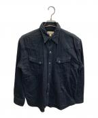 Dry Bonesドライボーンズ）の古着「ウエスタンシャツ」｜ブラック