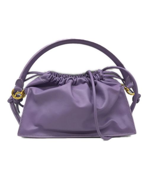 YUZEFI（ユゼフィ）YUZEFI (ユゼフィ) Bomドローストリング バッグ パープルの古着・服飾アイテム