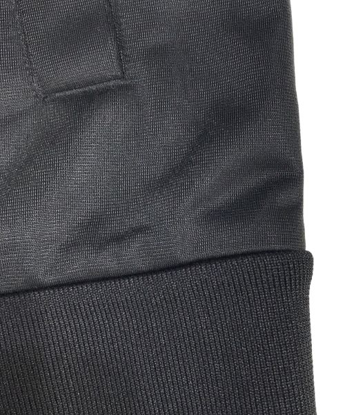 ARMANI EXCHANGE（アルマーニ エクスチェンジ）ARMANI EXCHANGE (アルマーニ エクスチェンジ) ロゴテープ トラックジャケット ブラック サイズ:Lの古着・服飾アイテム