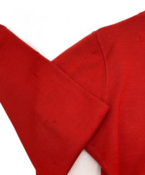 king o'shea（キングオシェア）KING O'SHEA (キングオシェア) カーディガン レッド サイズ:36の古着・服飾アイテム